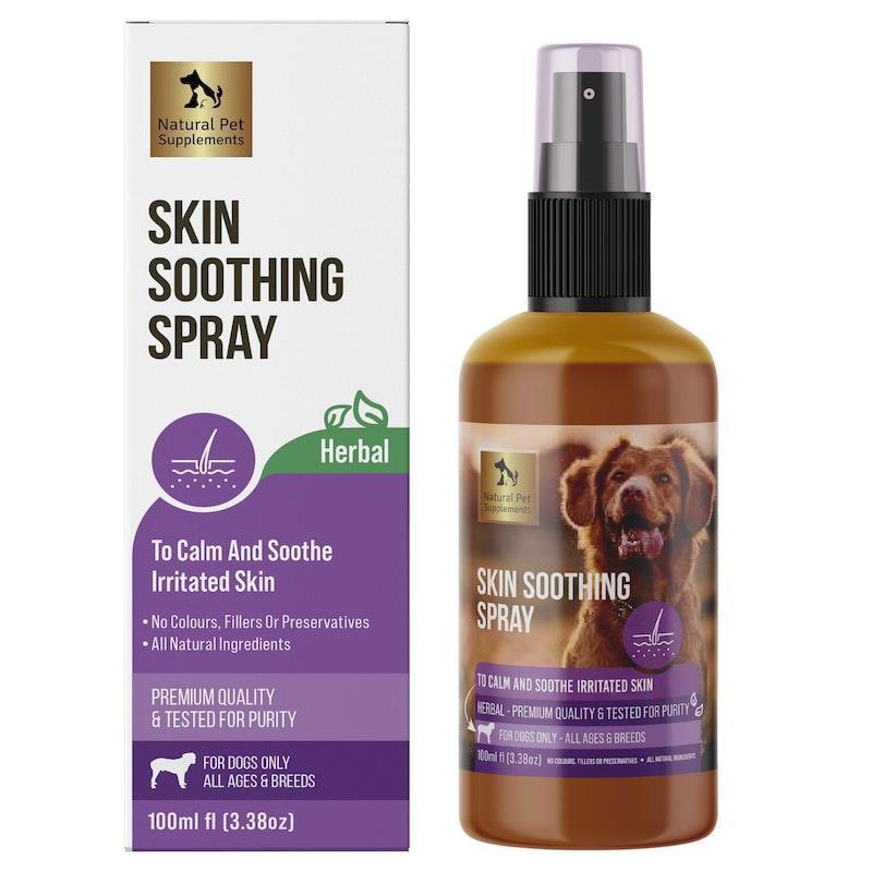 NATURPET Skin Aid Spray Pet Supplement, 100-ml bottle 