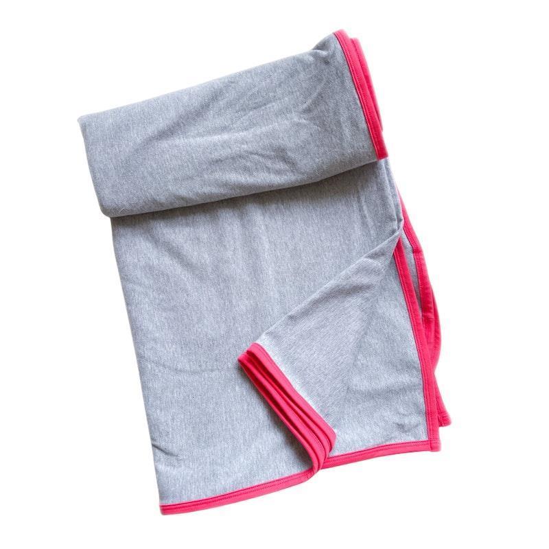 Baby Loves Sleep Koala Hugs Newborn Swaddle Wrap - Cool Grey/Coral One Size product image