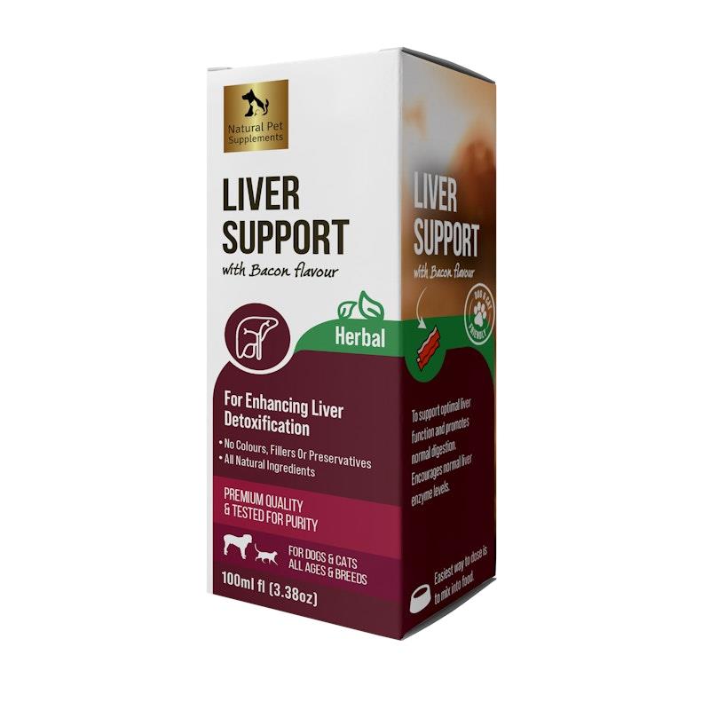 Buy Natural Pet Supplements Liver Support Herbal Tincture for Dogs and Cats 100ml Online at