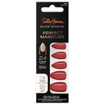 Sally Hansen Salon Effects Perfect Manicure 24 Almond Press On Nails ASAP Apple