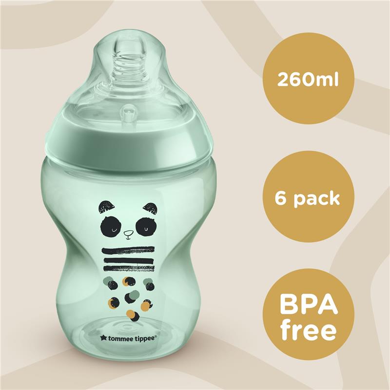 Buy Tommee Tippee PP Decorated Bottle 260ml 6 Pack Boy Online Only Online  at Chemist Warehouse®