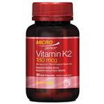 Microgenics Vitamin K2 180mcg 30 Softgel Capsules (NEW)