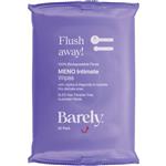 Barely Menopause Flushable Intimate Wipes 30 Pack