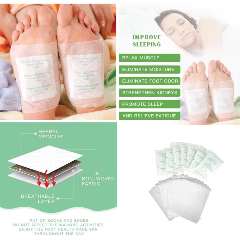 Buy Living Today 42 Pack The Cleansing Detox Foot Pads Patches Bundle ...