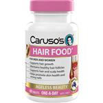 Carusos Hair Food 60 Tablets NEW