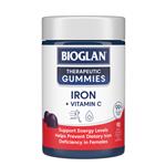 Bioglan Therapeutic Gummies Iron + Vitamin C 90 Gummies