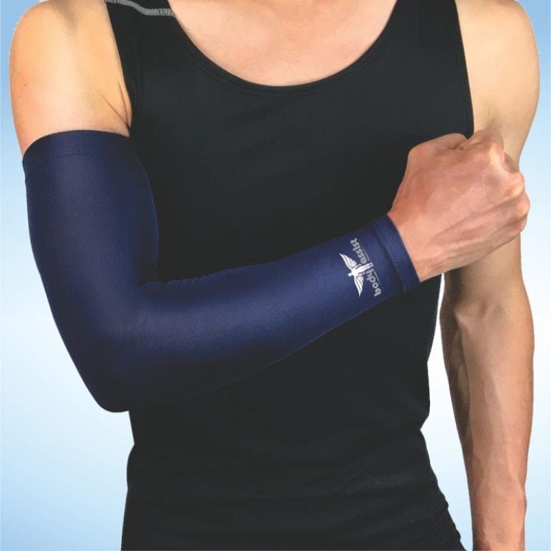 Buy BodyAssist Compression Arm Sleeve Navy Blue SMALL (2 PACK) Bundle