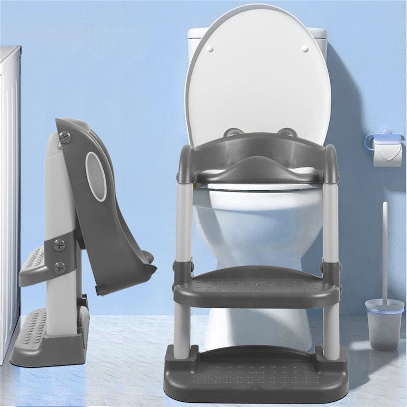 Buy BoPeep Kids Toilet Ladder Toddler Training Step Stool Soft Seat Non