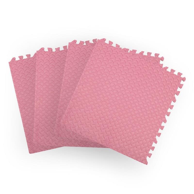 BoPeep EVA Foam Kids Play Mat Floor Baby Crawling Interlocking Waterproof Carpet 4Pack
