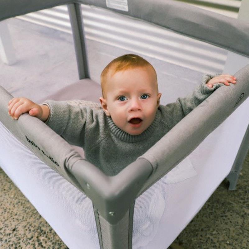 Buy babystudio Standard Portacot / Playyard Melange Grey 1pc Online