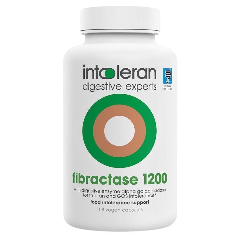 Intoleran Fibractase 1200 108 Capsules product image