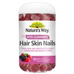 Nature's Way Adult Vita Gummies Hair Skin Nails 180 Gummies Exclusive Size