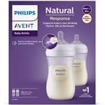 Avent Natural Response Feeding Bottle 260ml 2 Pack