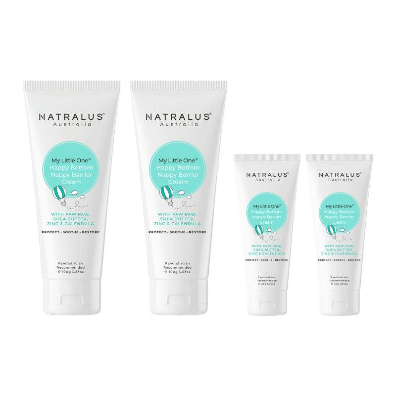 Natralus My Little One Happy Bottom Nappy Barrier Cream Bundle product image