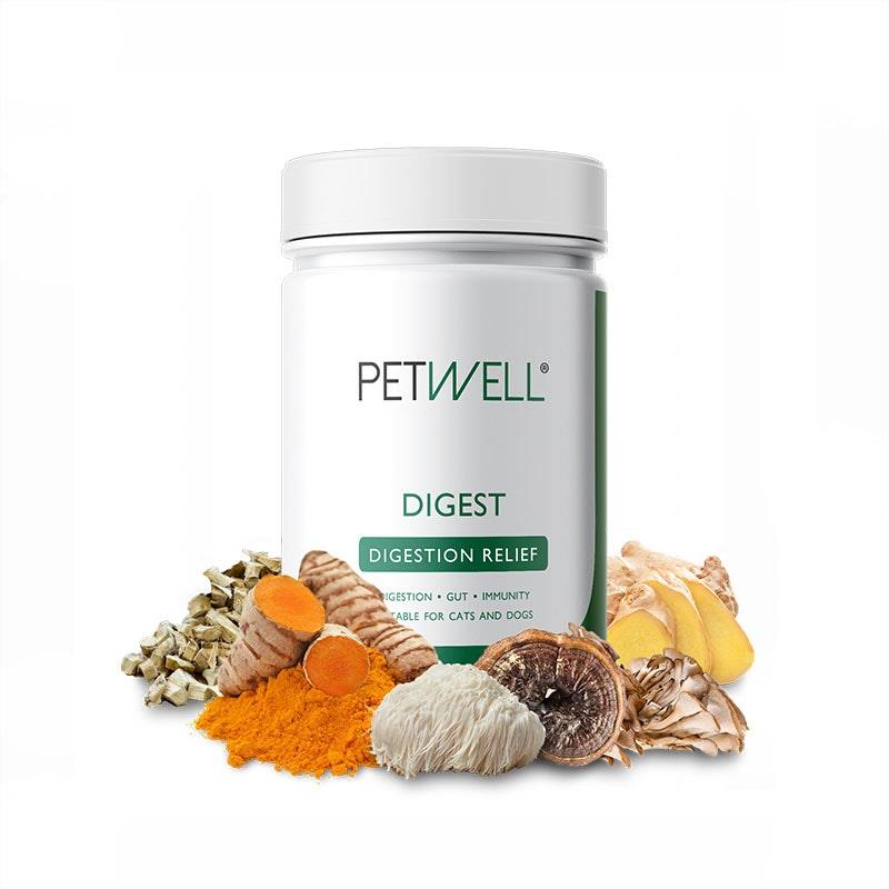 PetWell DIGEST – Gut Health for Cats and Dogs 125g product image