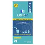 Liquid IV Hydration Lemon Lime 10 Sachets