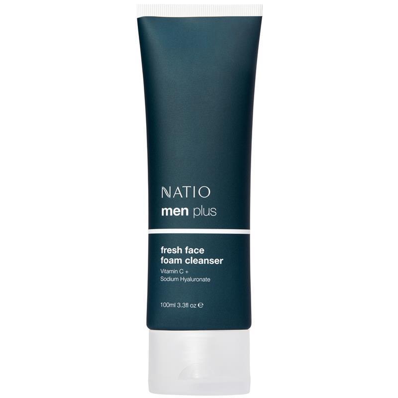 Natio Mens Plus Fresh Face Foam Cleanser 100ml product image