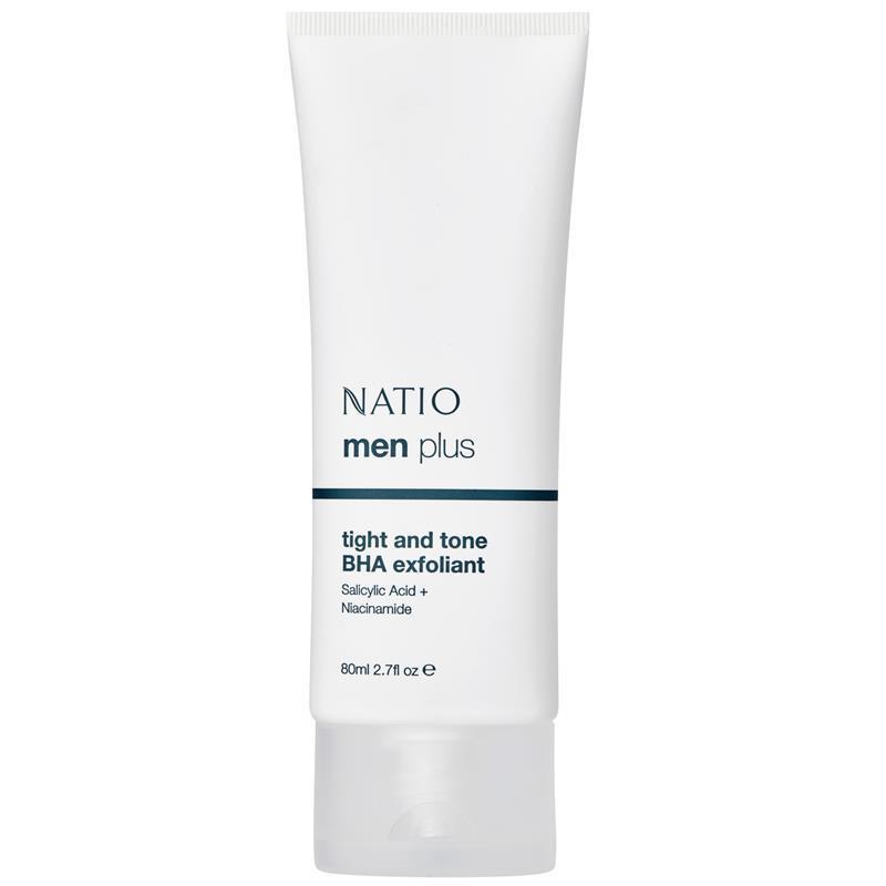 Natio Mens Plus Tight and Tone BHA Exfoliator 80ml product image
