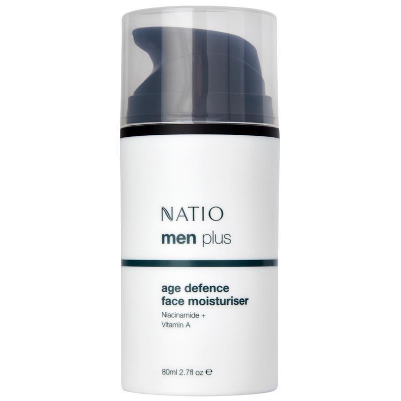 Natio Mens Plus Age Defence Face Moisturiser 80ml