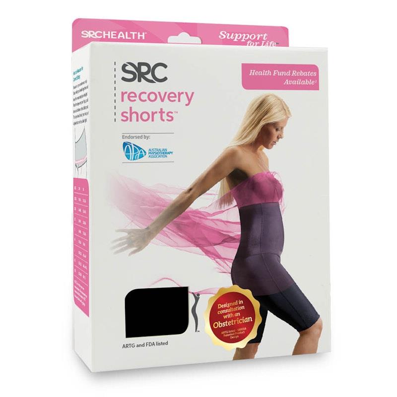 Buy SRC Recovery Shorts Black S Online at Chemist Warehouse®