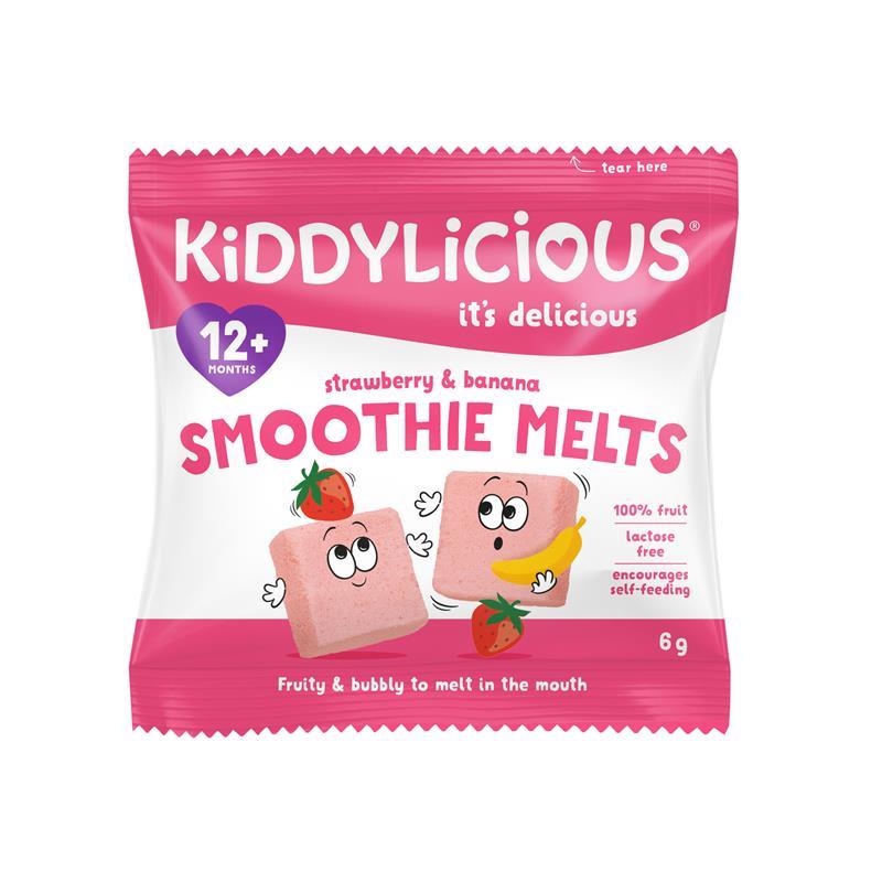 Kiddylicious Melts Strawberry and Banana 6g product image