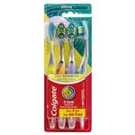 Colgate Toothbrush 360 Degree Advanced Whole Mouth Health Medium 4 Pack