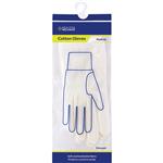 Health & Wellness Cotton Gloves Medium NEW