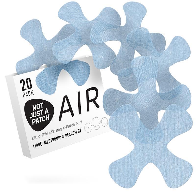 Not Just a Patch AIR X-Mini Patches for Freestyle Libre and Medtronic -Multicolour 20pk product image