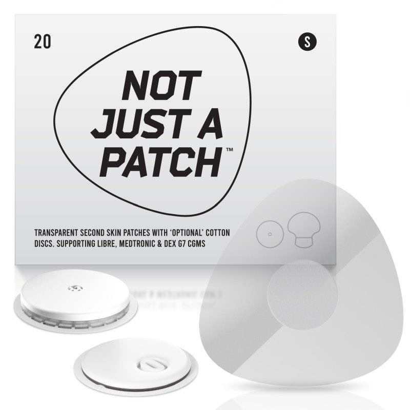 Not Just a Patch CGM Patches for Freestyle Libre and Medtronic -Clear 20Pack product image