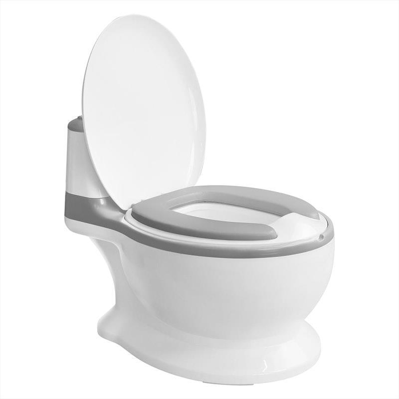 BoPeep Kids Potty Trainer Seat Safety Toilet Training Toddler Non-Slip Grey