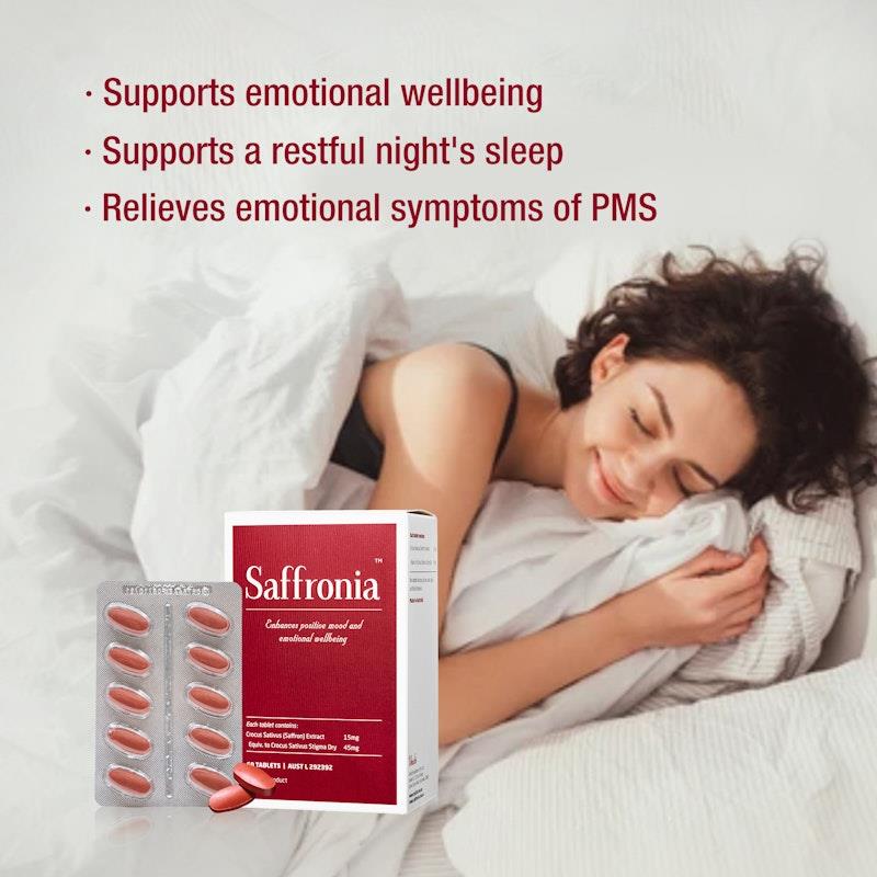 Buy Unichi Saffronia Tablets 60 tablets x2 (Spain Saffron) Pack Online