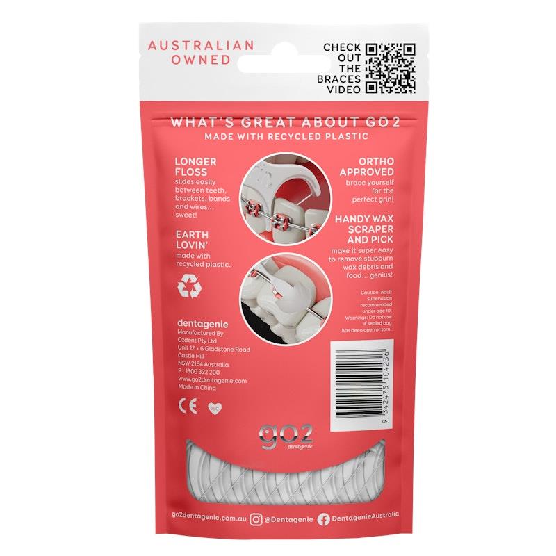 Buy GO2 Dentagnie Braces Flosser 36 x 3 Multipack Online at Chemist