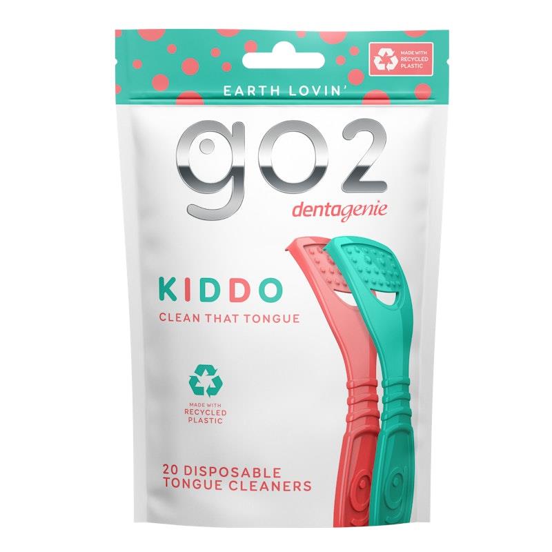 Buy GO2 Dentagenie Kiddo Tongue Cleaner 20 x 3 Multipack Online at Chemist Warehouse®