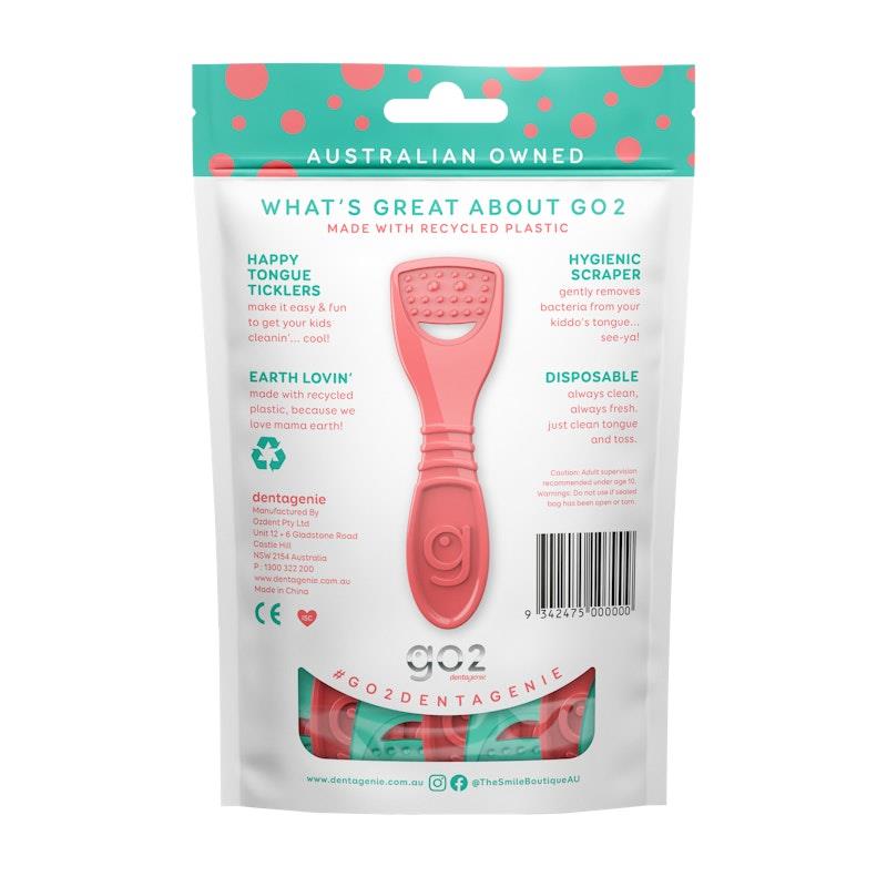Buy GO2 Dentagenie Kiddo Tongue Cleaner 20 x 3 Multipack Online at Chemist Warehouse®