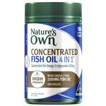 Natures Own Concentrated Fish Oil 4 in 1 180 Capsules