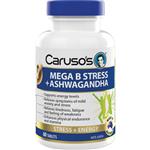 Carusos Mega B Stress + Ashwagandha 60 Tablets