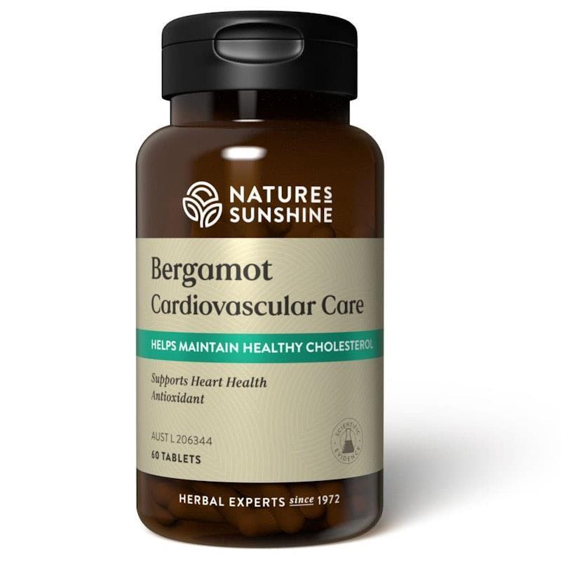 Nature's Sunshine Bergamot Cardiovascular Care 60Tablets