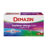 Demazin Allergy & Hayfever 10 Tablets
