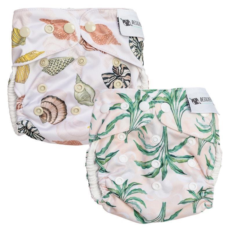 Buy Designer Bums Reusable Swim Nappy Sanctuary 2Pack Online at Chemist ...