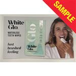 Sample White Glo Waterless Teeth Wipe