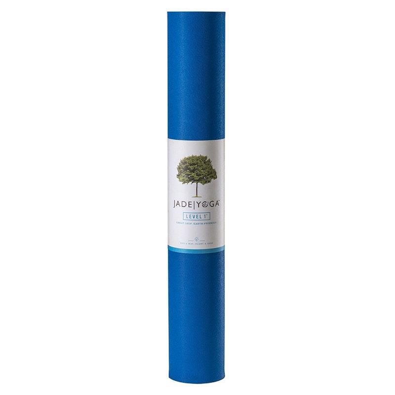 Jade Yoga Level One Mat - Classic Blue One Size