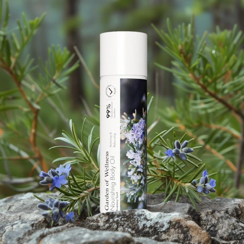 Buy Garden of Wellness Nourishing Body Oil Rosemary Touch 120ml Online