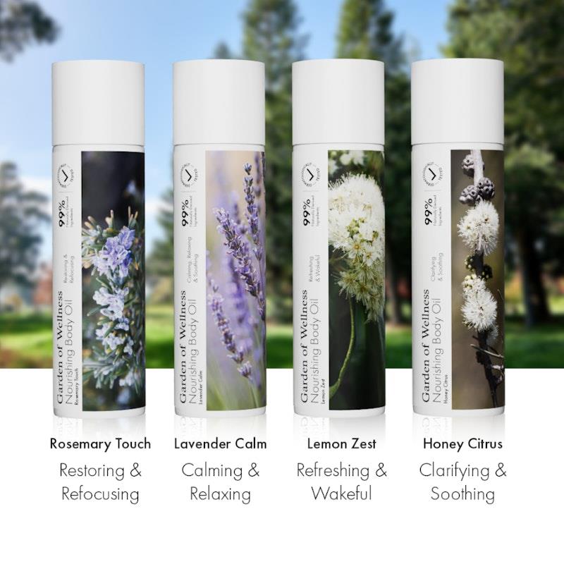 Buy Garden of Wellness Nourishing Body Oil Rosemary Touch 120ml Online