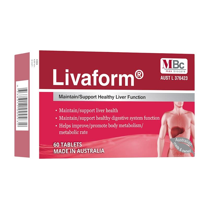Max Biocare Livaform® 60Tablets