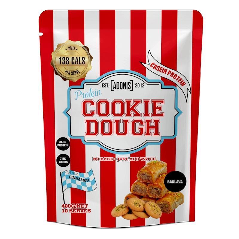 Adonis Gear Protein Cookie Dough (Casein Protein) - Baklava - 400g 10Serves product image