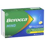 Berocca Mind Citrus 20 Effervescent Tablets