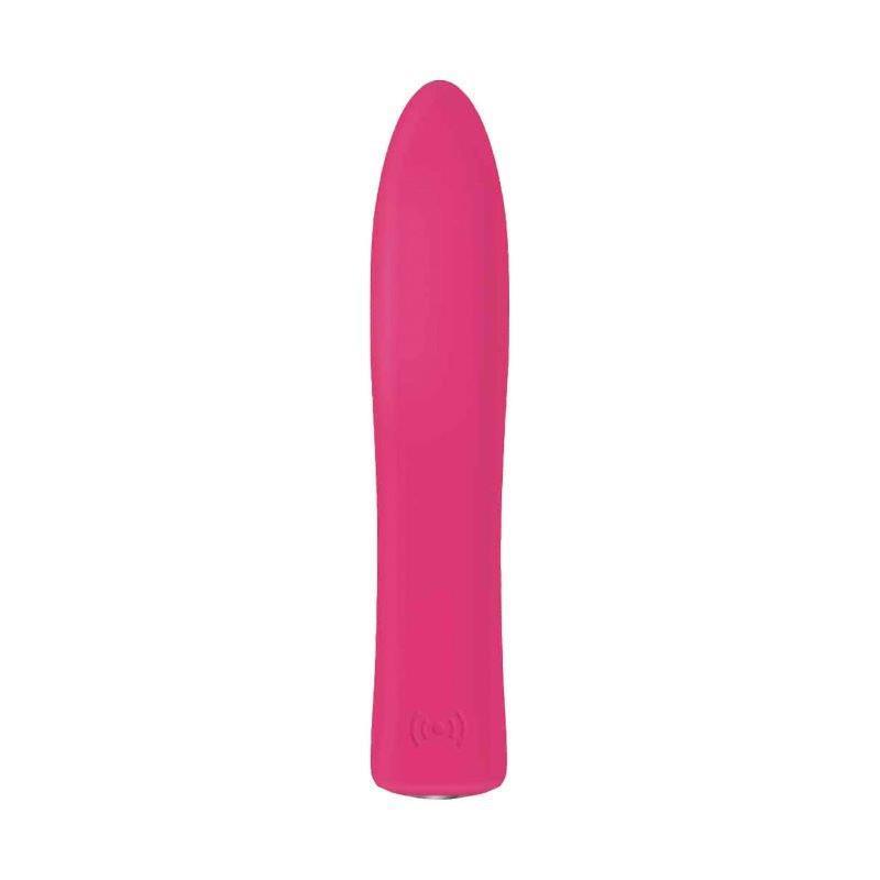 Velvetine Poppy Vibrating Bullet Pink 1pc