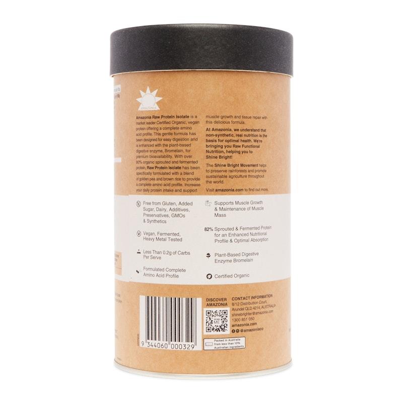 Buy Amazonia Raw Protein Isolate Natural 500g Online at Chemist Warehouse®