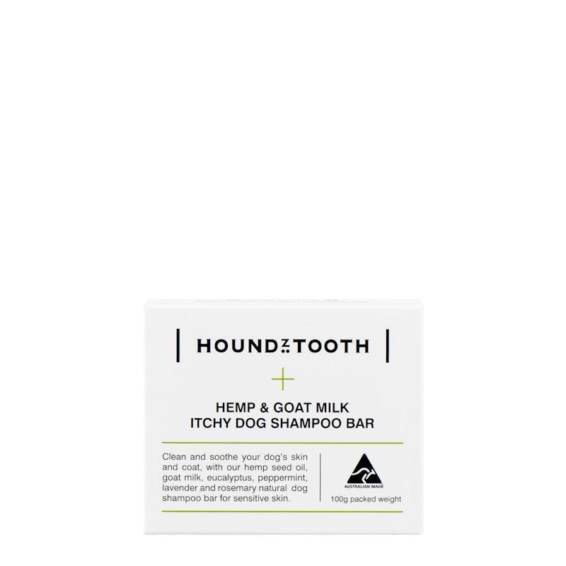 HOUNDZTOOTH Hemp & Goat Milk Dog Shampoo Bar for Dogs 100g product image