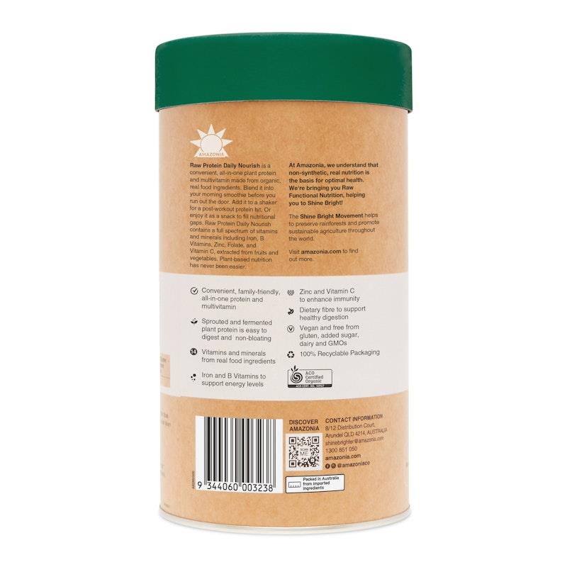 Buy Amazonia Raw Protein Daily Nourish Vanilla 750g Online at Chemist ...